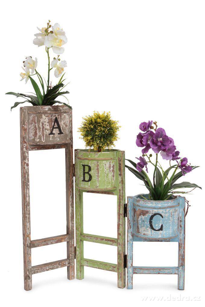 3 dílný stojan, na kytky – náhled 2 | Grand Móda