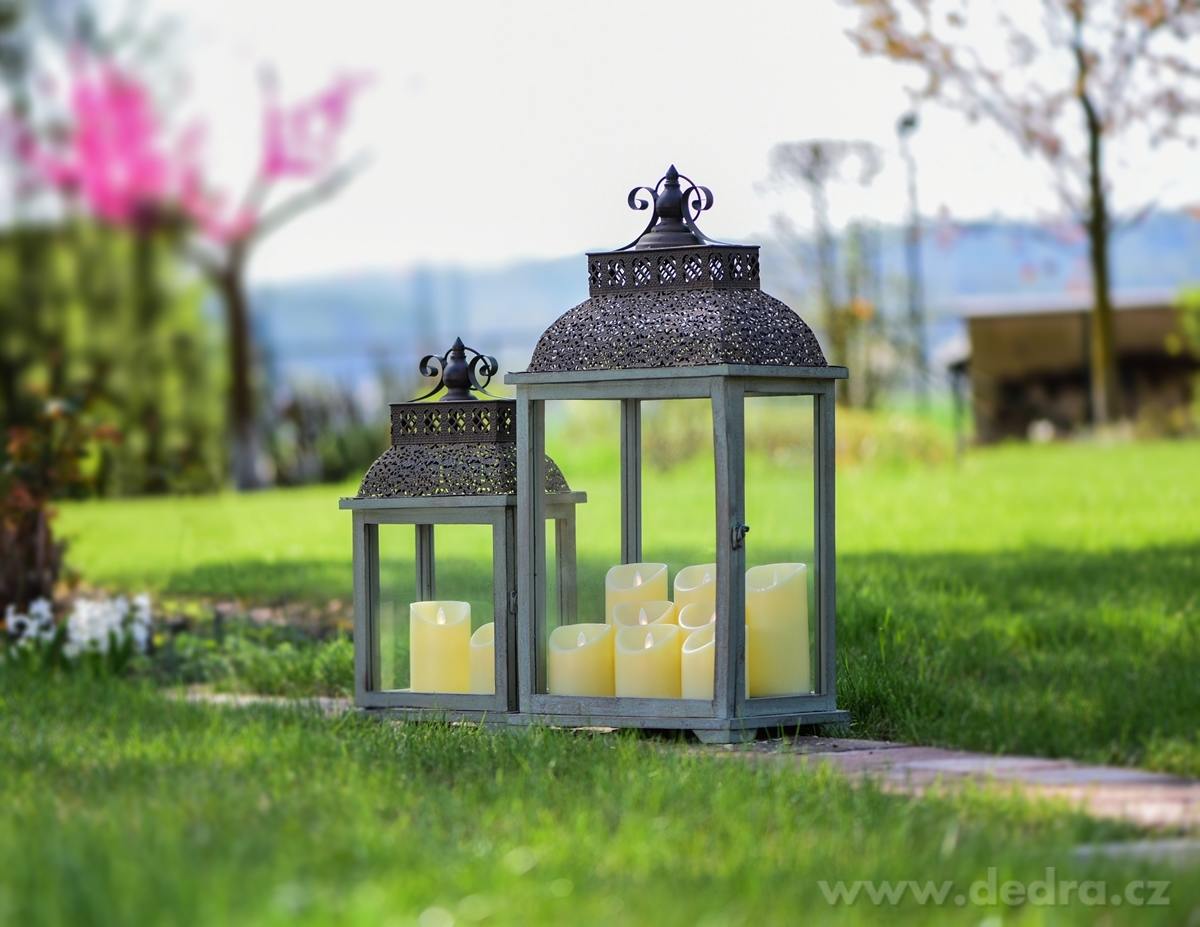 DANCING, Celoplastová LED svíčka s pohyblivým plamínkem, pro interiér & exteriér – náhled 5 | Grand Móda