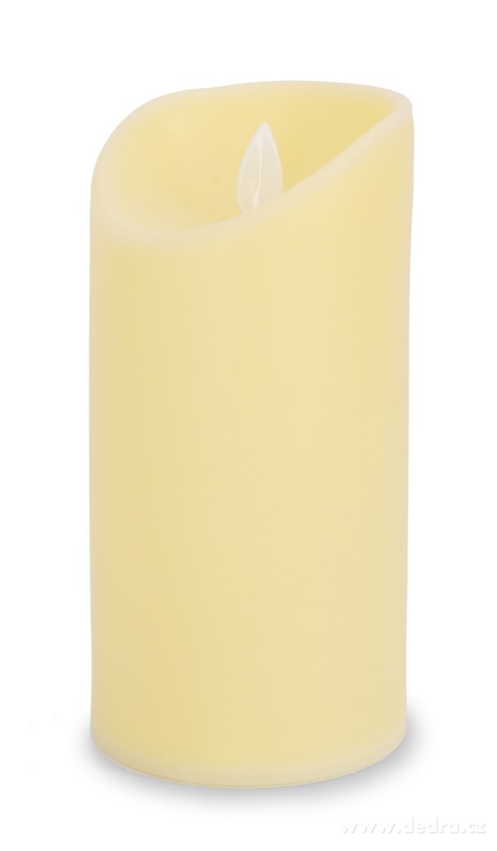 DANCING, Celoplastová LED svíčka s pohyblivým plamínkem, pro interiér & exteriér – náhled 2 | Grand Móda
