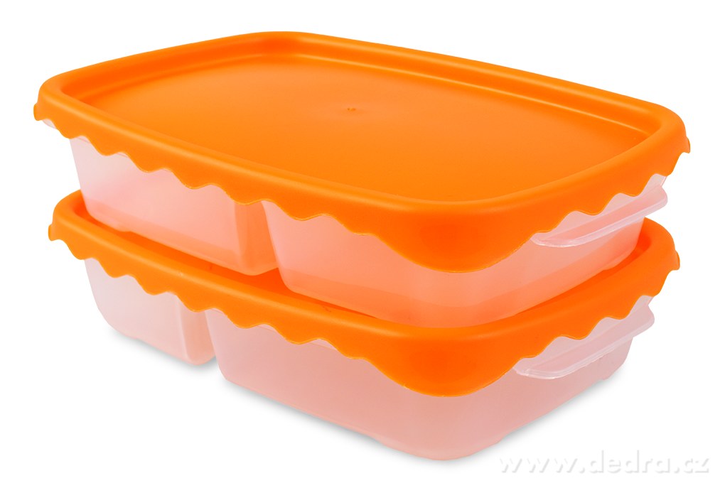 2ks DUOBOX, 500 + 300 ml | Skladování potravin ­čŹ▒ | Grand Móda