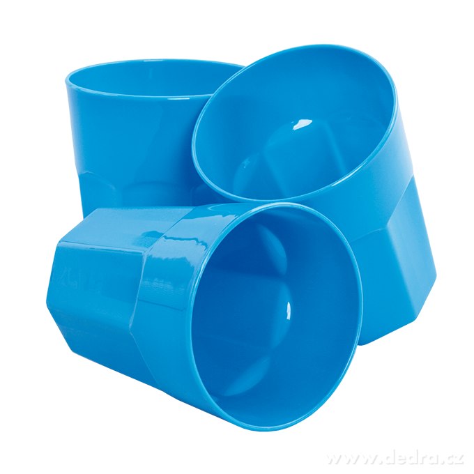 3 ks KELÍMEK 350 ml, z odolného plastu | Vaření ­čąś | Grand Móda