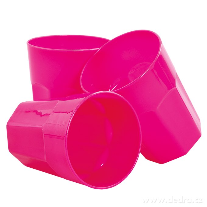 3 ks KELÍMEK 350 ml, z odolného plastu | Vaření ­čąś | Grand Móda