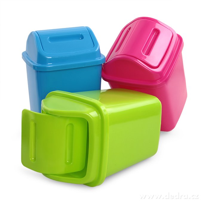 5 L KOŠ na odpadky, s výklopným víkem – náhled 5 | Grand Móda