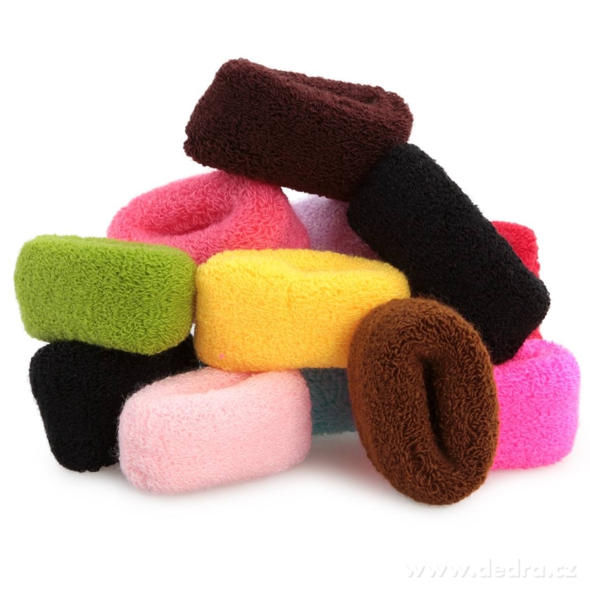 12 ks XL silné gumičky, do vlasů | Gumičky | Grand Móda