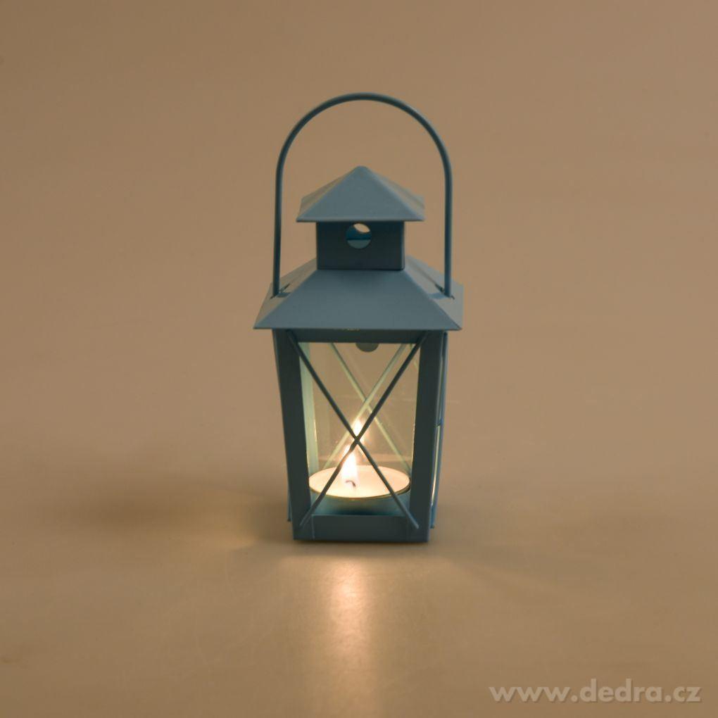 Kovová LUCERNIČKA, na čajovou svíčku – náhled 2 | Grand Móda