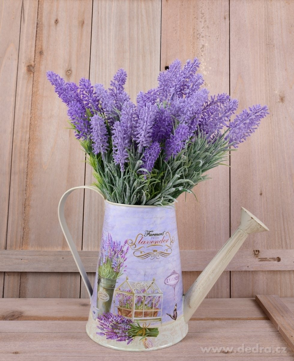 Dekorativní kovová konvička, LAVENDER – náhled 3 | Grand Móda