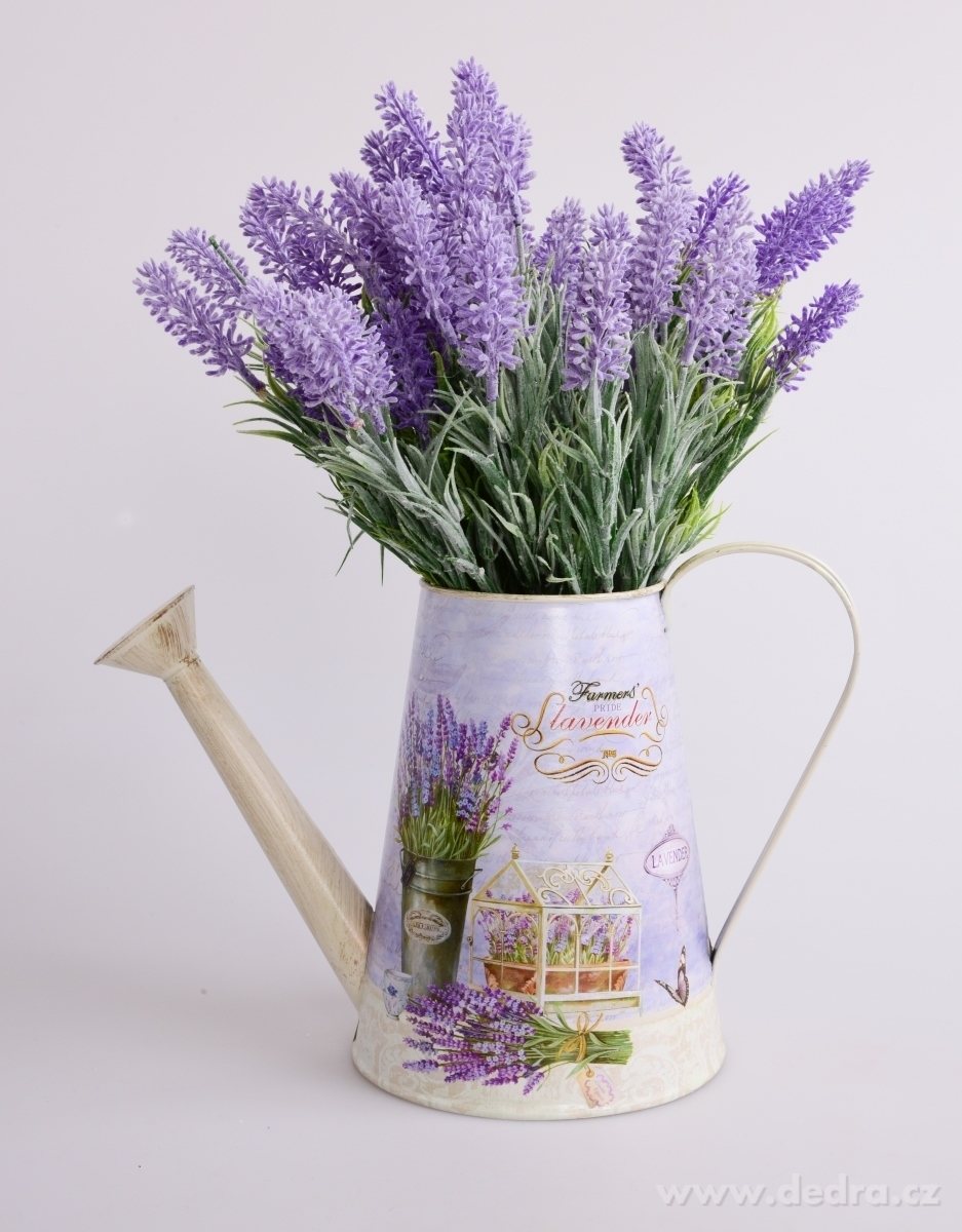 Dekorativní kovová konvička, LAVENDER – náhled 4 | Grand Móda