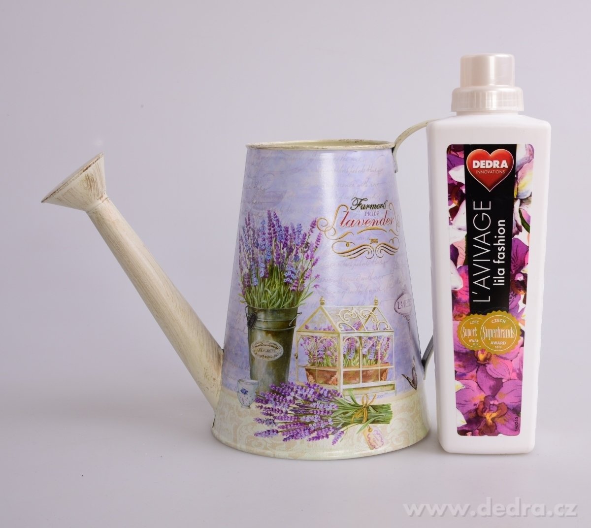 Dekorativní kovová konvička, LAVENDER – náhled 5 | Grand Móda