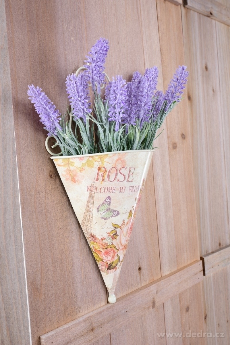 Závěsný kovový obal, na květináč ROSE – náhled 4 | Grand Móda