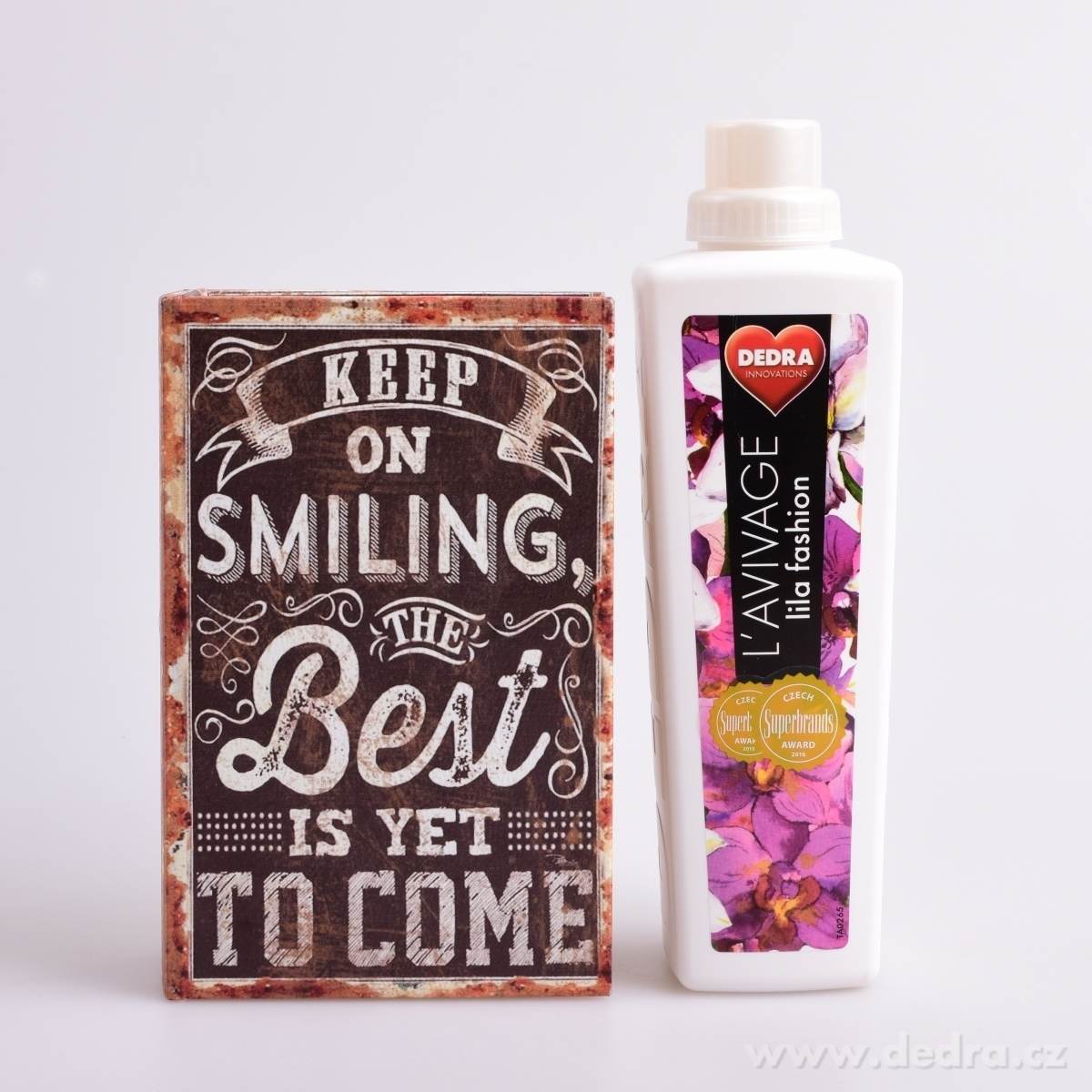 Dekorativní kniha/kazeta, SMILING, dřevěná – náhled 4 | Grand Móda