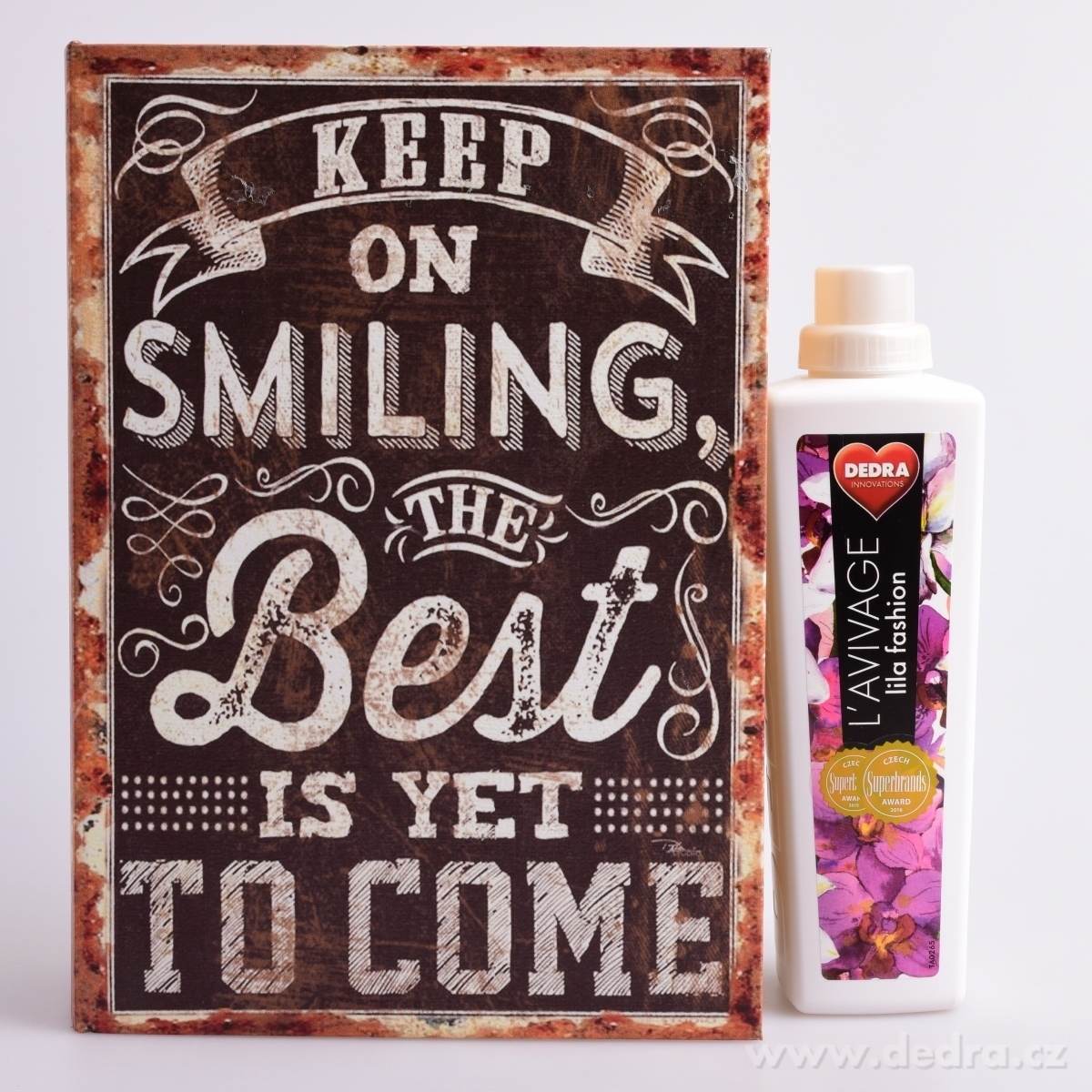 Dekorativní kniha/kazeta, SMILING, dřevěná – náhled 4 | Grand Móda