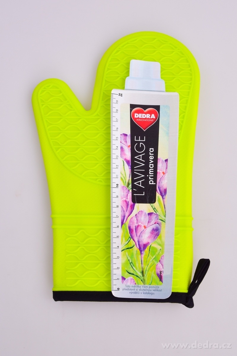 SILICHŇAPKA, silikonová chňapka s polstrováním a protiskluzovou úpravou, 18 × 30 cm – náhled 4 | Grand Móda