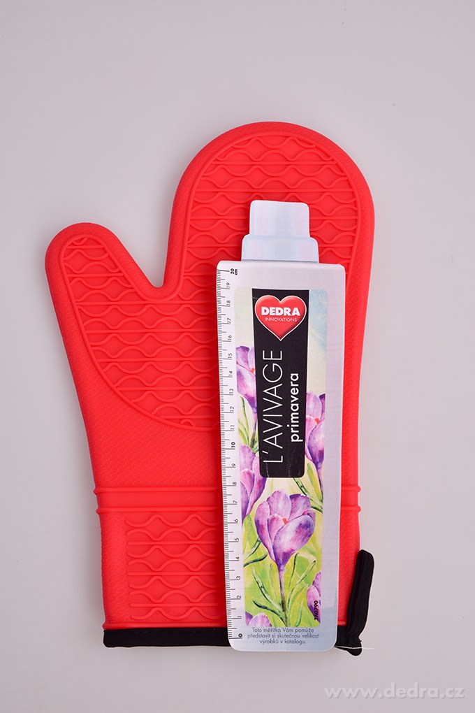 SILICHŇAPKA, silikonová chňapka s polstrováním a protiskluzovou úpravou, 18 × 30 cm – náhled 2 | Grand Móda