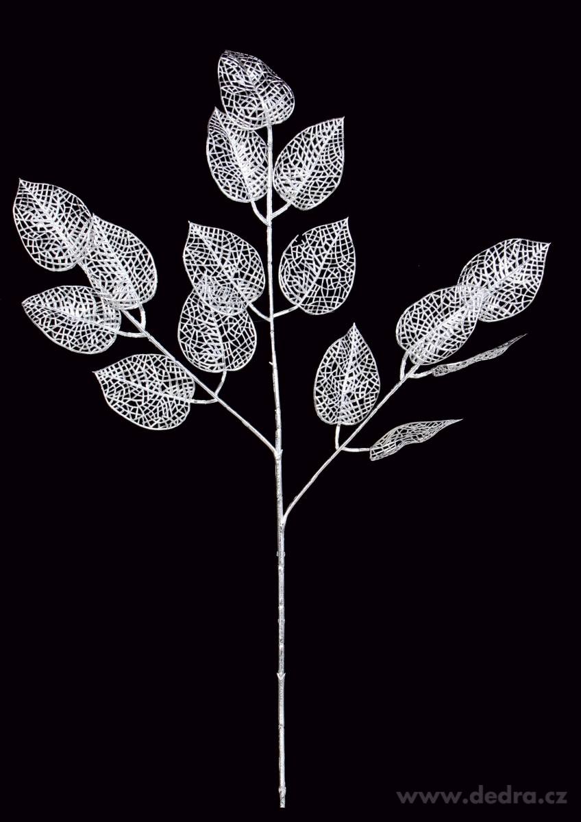 3 dílná stříbrná ratolest, s listy lípy | Ateliérové kvďtiny a spol. | Grand Móda