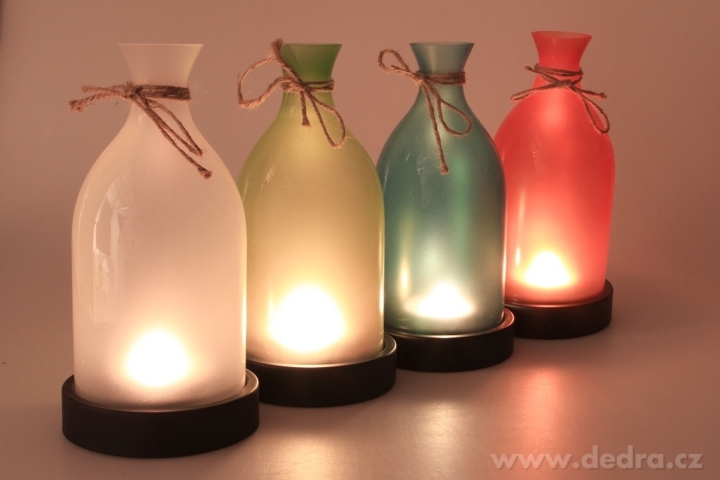 27 cm velký svícen ve tvaru vázy – náhled 3 | Grand Móda