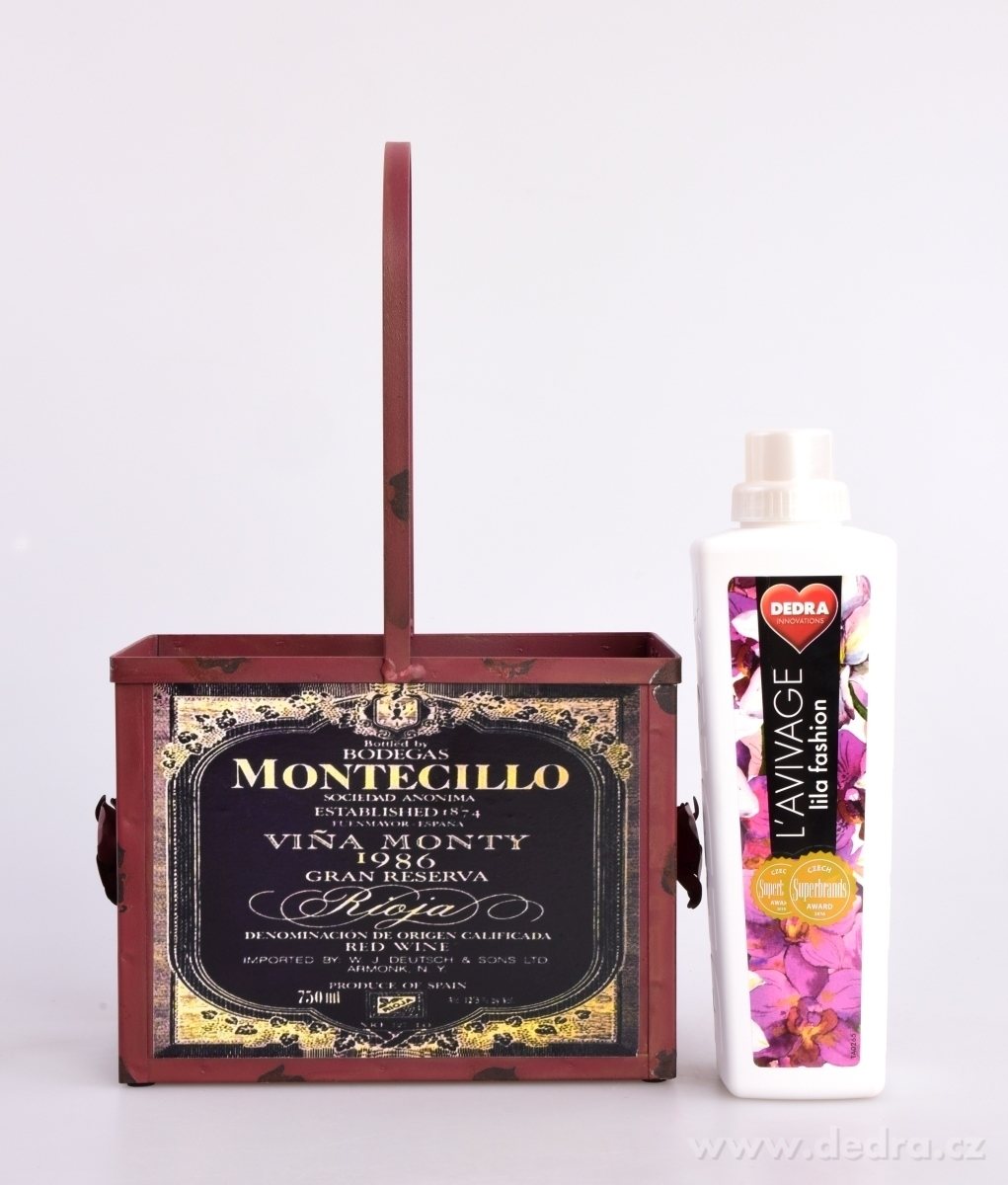 Kovový držák na lahve, vínový – náhled 5 | Grand Móda