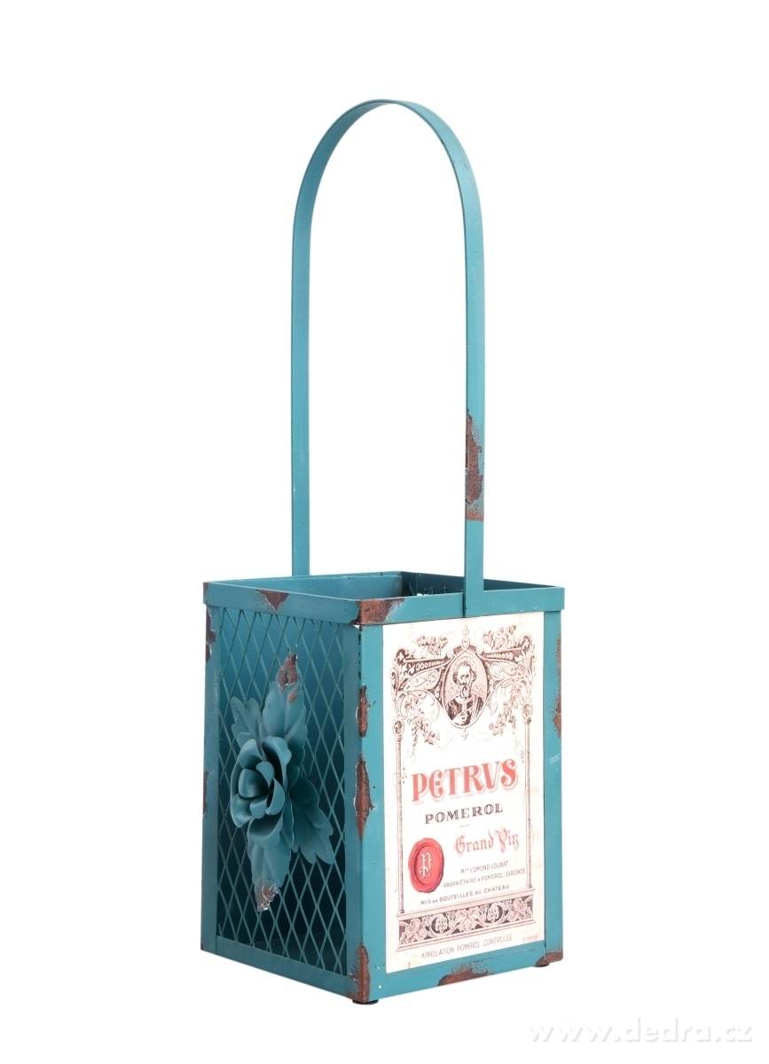 Kovový držák na lahve vína, dekorativní patina | Vychytávky pro stolování | Grand Móda