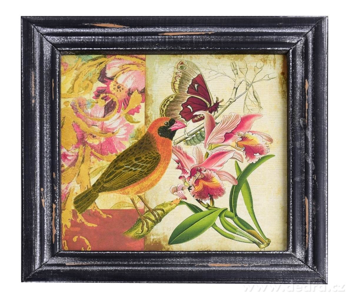 Dřevěný obraz, s dobovou patinou | Nástďnné obrazy | Grand Móda