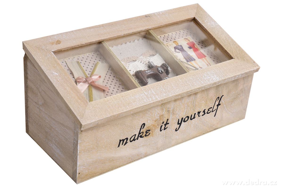 Dřevěná kazeta, s odklápěcím víkem | Boxy, ukládání vďcí | Grand Móda