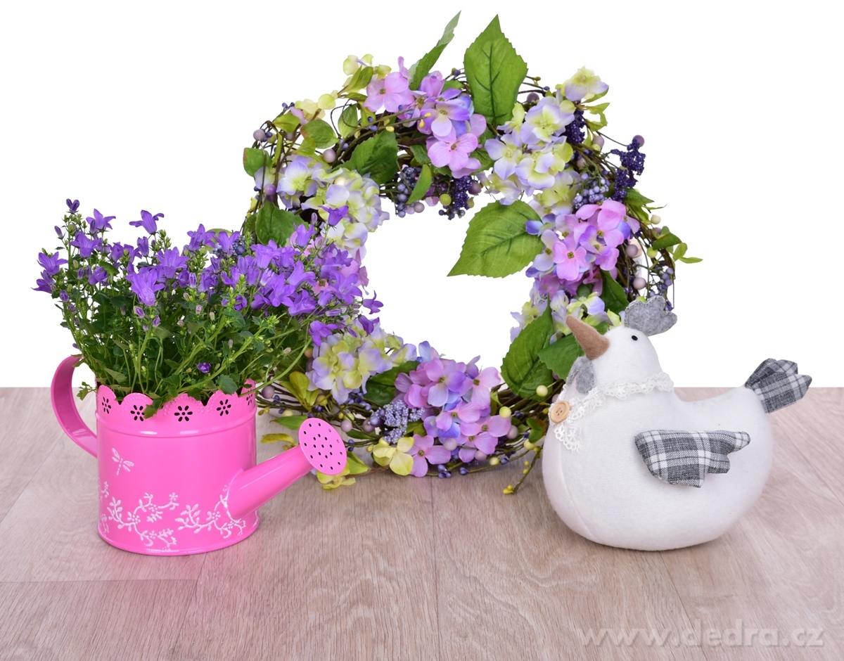 18, 5 cm slepice textilní dekorace/ zarážka do dveří – náhled 3 | Grand Móda