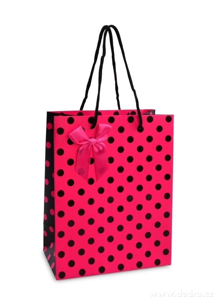 Dárková taška s puntíky – náhled 2 | Grand Móda