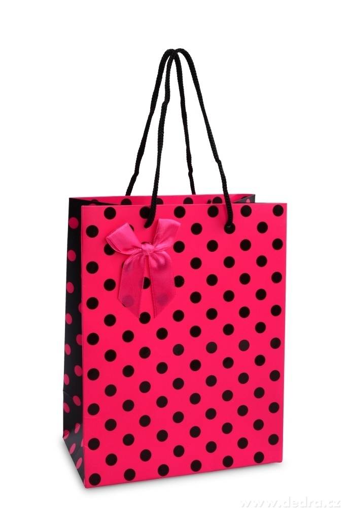 Dárková taška s puntíky – náhled 2 | Grand Móda