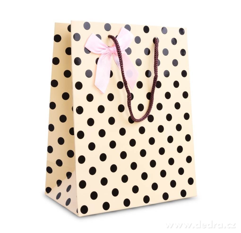 Dárková taška s puntíky | Kreativní tvorba ­čÄĘ | Grand Móda