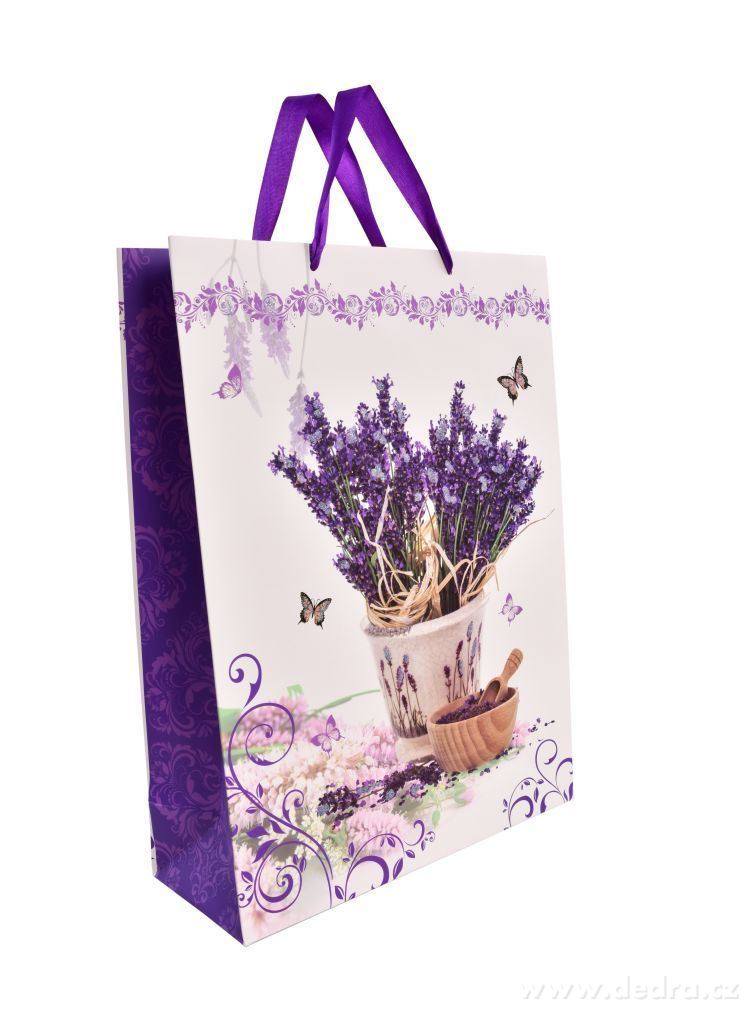 Dárková taška levandulová | Kreativní tvorba ­čÄĘ | Grand Móda