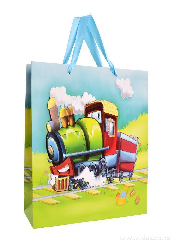 3D dárková taška s plastickým motivem mašinky | Kreativní tvorba ­čÄĘ | Grand Móda