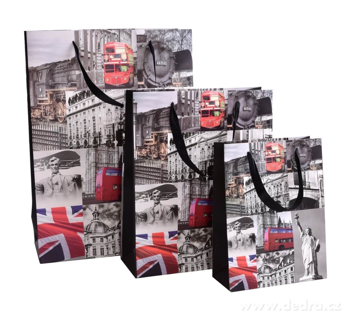 Dárková taška, kosmopolitní – náhled 4 | Grand Móda