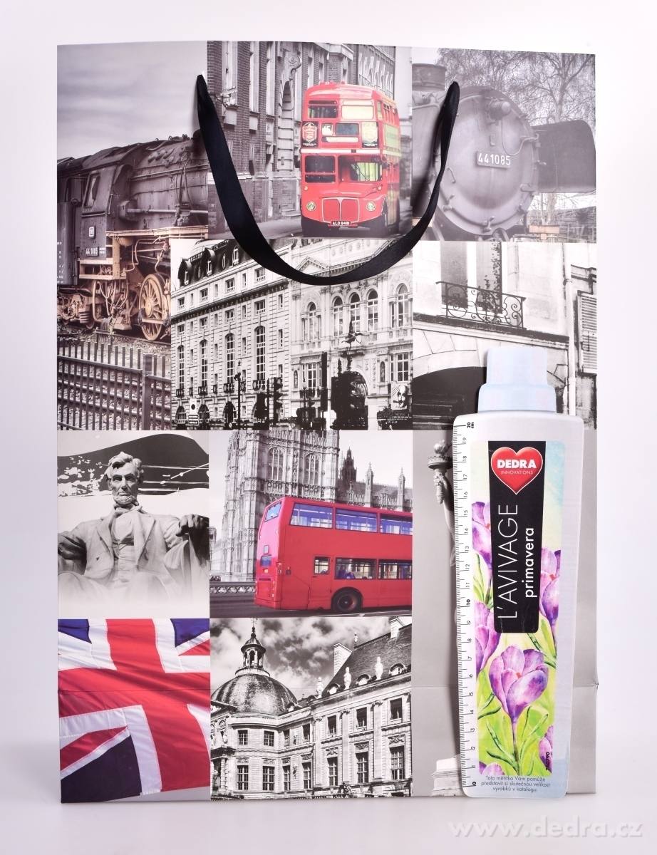 Dárková taška, kosmopolitní – náhled 4 | Grand Móda