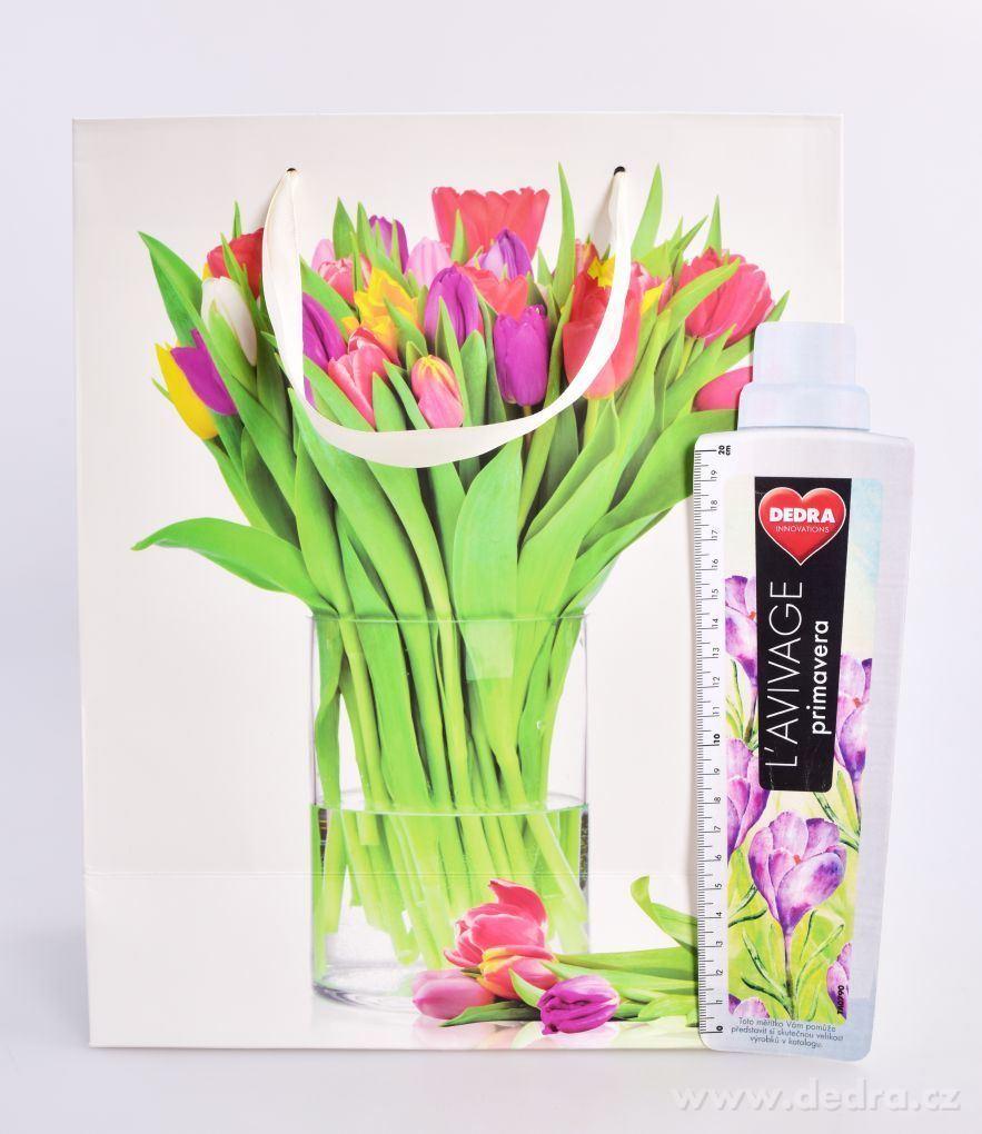 Dárková taška s tulipány – náhled 3 | Grand Móda