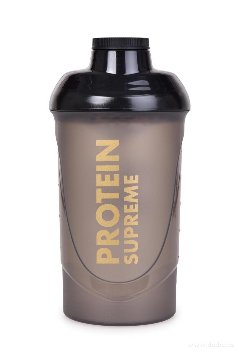 SHAKER | ┼íroubovac├ş v├şko i n├íustek na pit├ş + m├şchac├ş s├ştko | PROTEIN SUPREME - obr├ízek 2 | J├şdlo a pit├ş na cesty | Grand M├│da