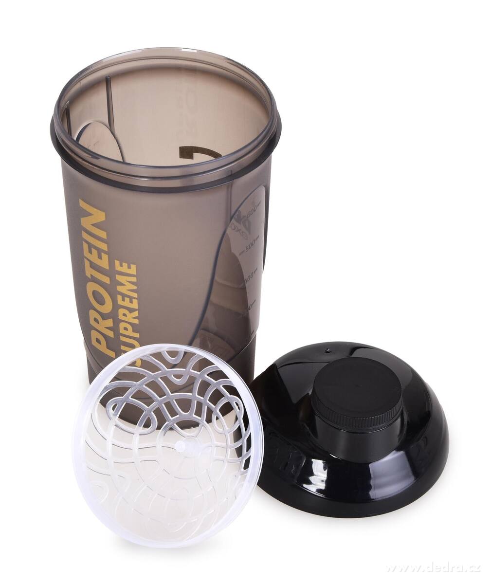 SHAKER | ┼íroubovac├ş v├şko i n├íustek na pit├ş + m├şchac├ş s├ştko | PROTEIN SUPREME - obr├ízek 5 | J├şdlo a pit├ş na cesty | Grand M├│da