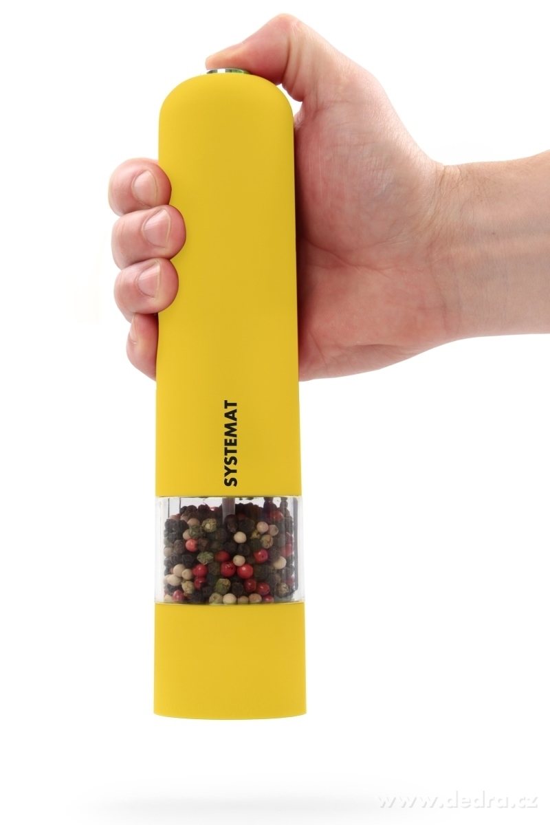 XXL elektrický mlýnek s LED osvětlením, SYSTEMAT – náhled 2 | Grand Móda