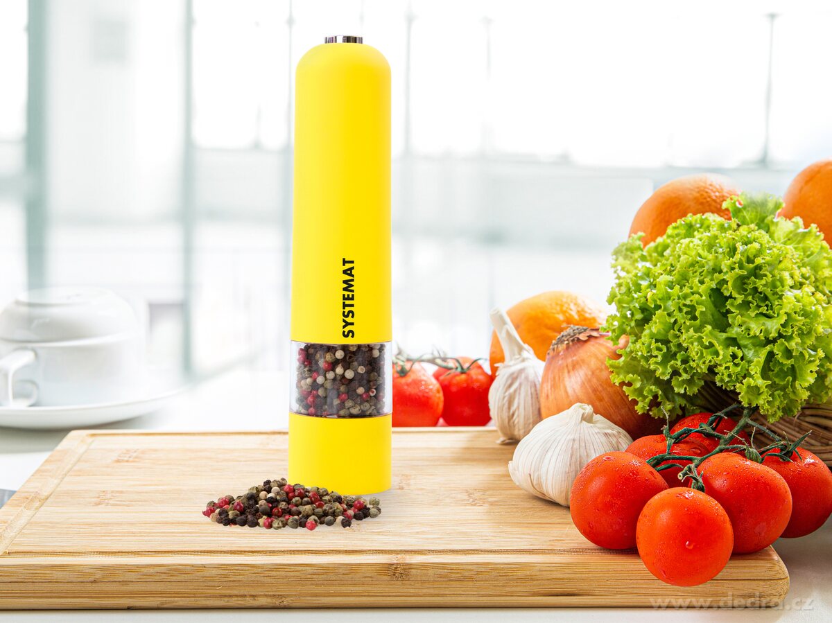 XXL elektrický mlýnek s LED osvětlením, SYSTEMAT – náhled 3 | Grand Móda