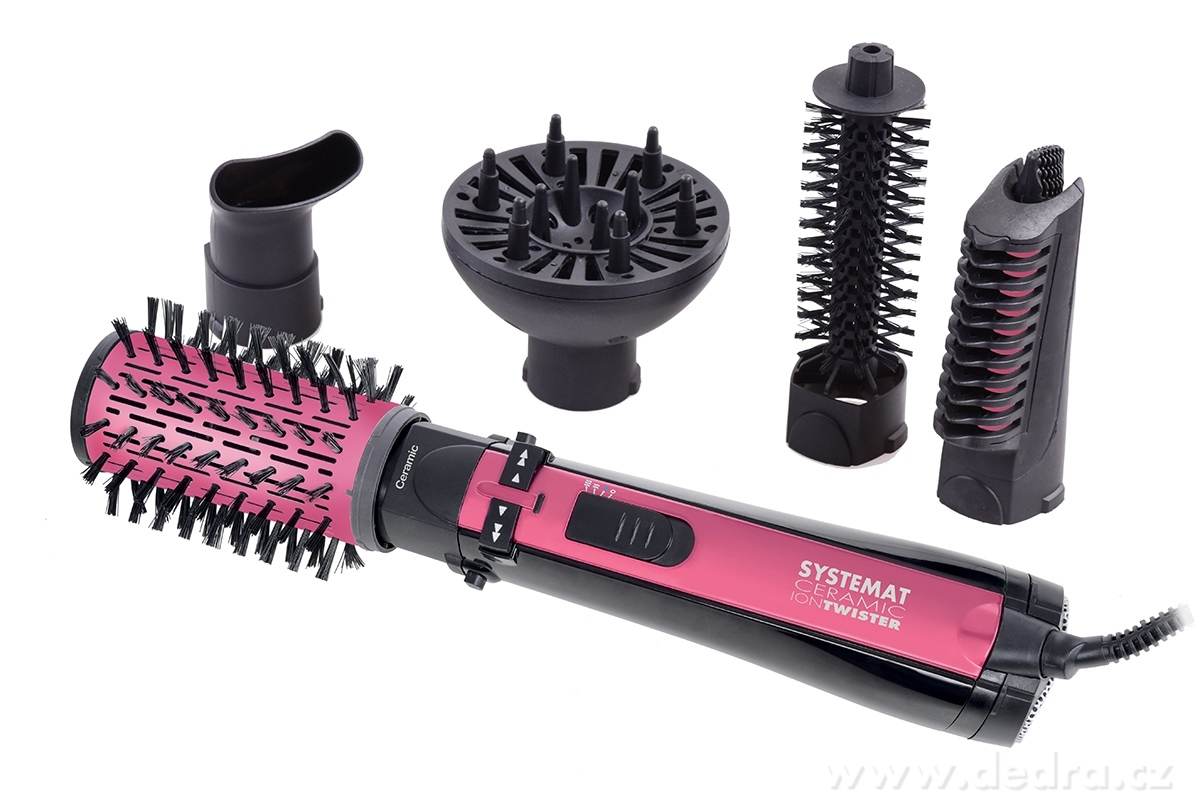 5v1 auto-rotační kulmofén s keramickou žehličkou a ionizátorem CERAMIC IONTWISTER | Krása a osobní péče | Grand Móda