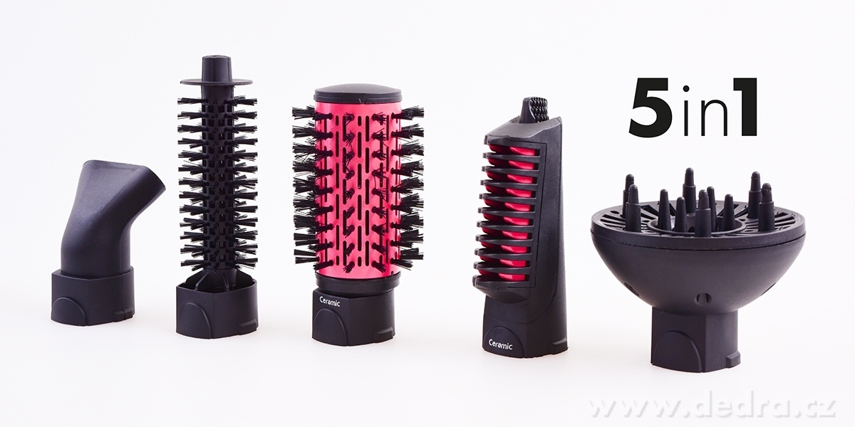 5v1 auto-rotační kulmofén s keramickou žehličkou a ionizátorem CERAMIC IONTWISTER – náhled 2 | Grand Móda