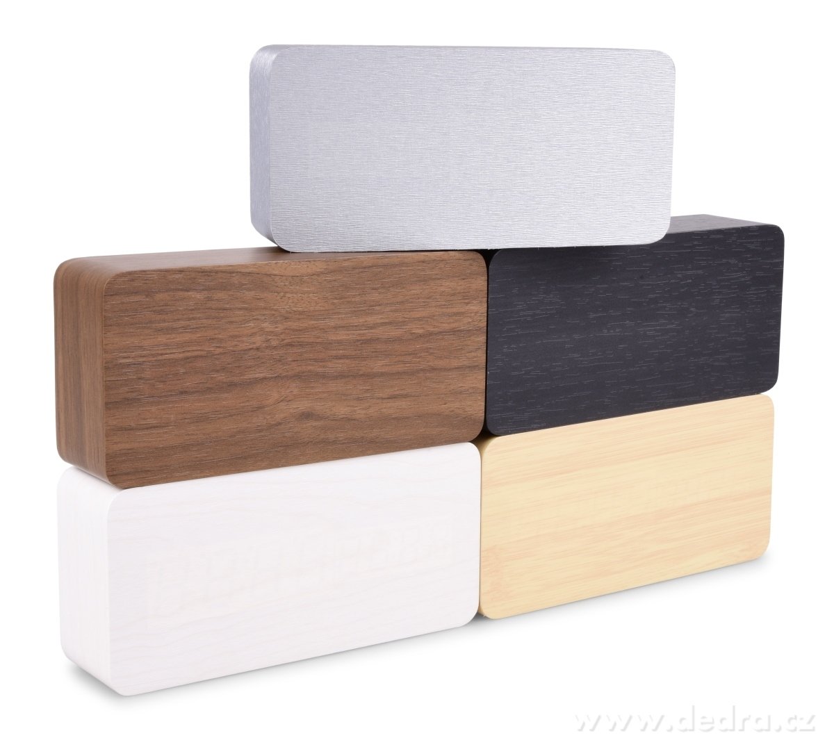 WOODOO CLOCK, Digitální LED dřevěné hodiny s budíkem, čas, datum, teplota, zvukové ovládání – náhled 3 | Grand Móda