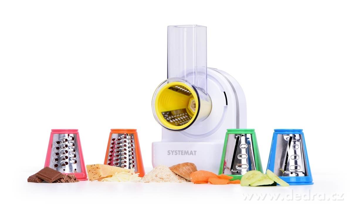 7v1 elektrické struhadlo + citrolis + zmrzlinátor MULTIGRATER, SYSTEMAT – náhled 2 | Grand Móda