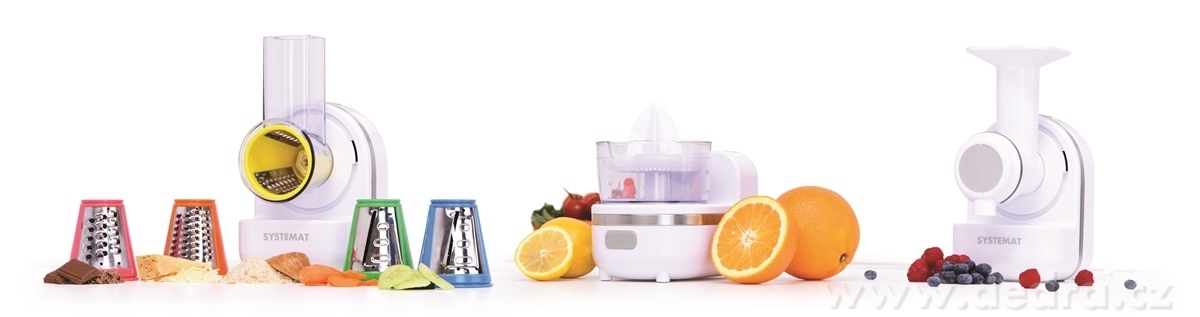 7v1 elektrické struhadlo + citrolis + zmrzlinátor MULTIGRATER, SYSTEMAT – náhled 4 | Grand Móda