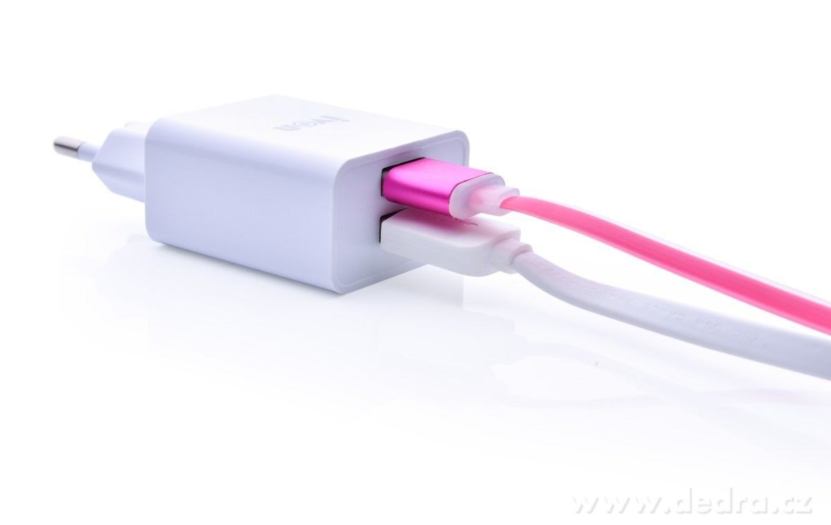 USB DUO nabíječka se 2 porty – náhled 3 | Grand Móda