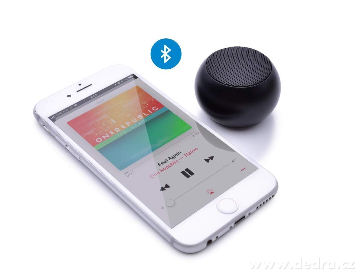 MINI SPEAKER bluetooth reproduktor, kovový bezdrátový – náhled 3 | Grand Móda
