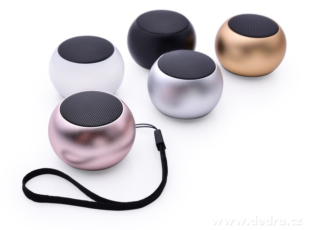 MINI SPEAKER bluetooth reproduktor, kovový, bezdrátový – náhled 3 | Grand Móda