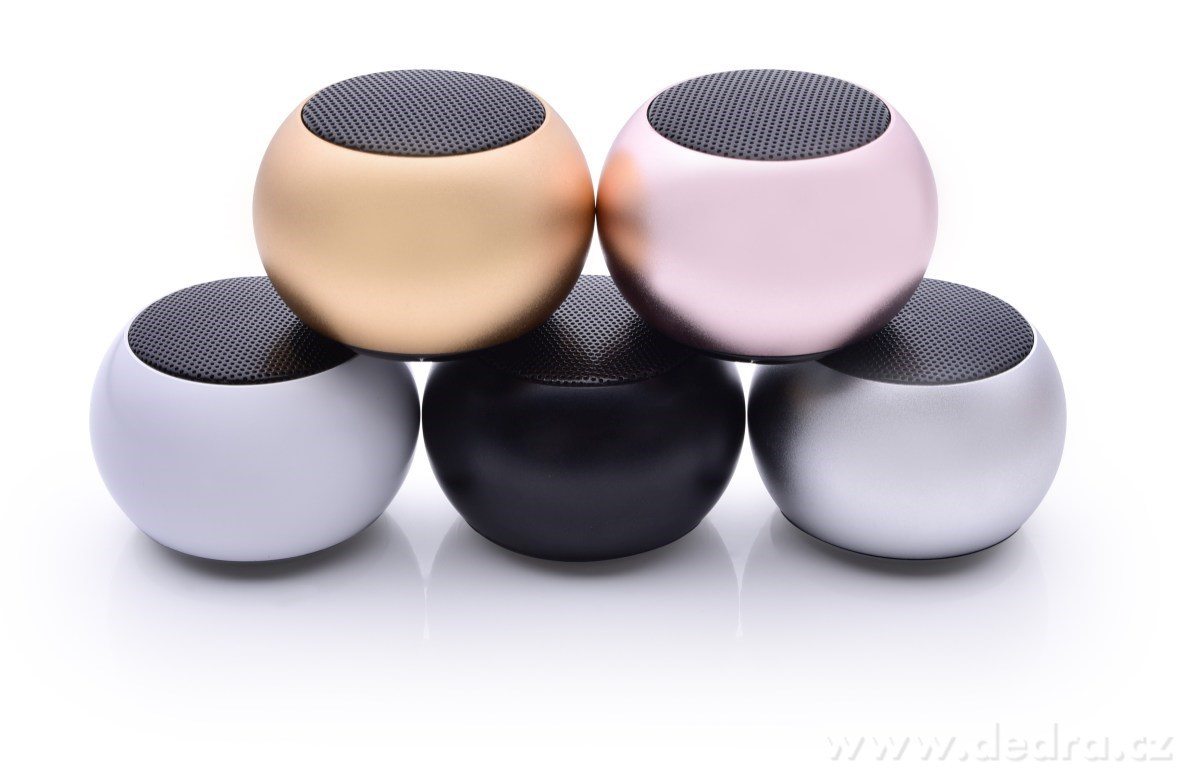 MINI SPEAKER bluetooth reproduktor, kovový, bezdrátový – náhled 3 | Grand Móda