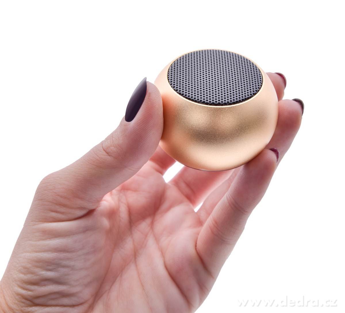 MINI SPEAKER bluetooth reproduktor, kovový, bezdrátový – náhled 6 | Grand Móda