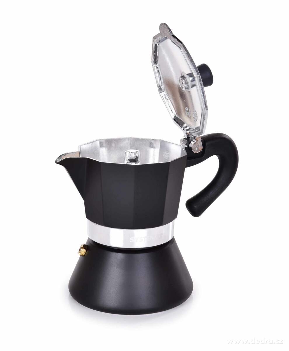 MOKA ESPRESSO, přetlaková konvice na přípravu kávy 160 ml (3 šálky) – náhled 2 | Grand Móda