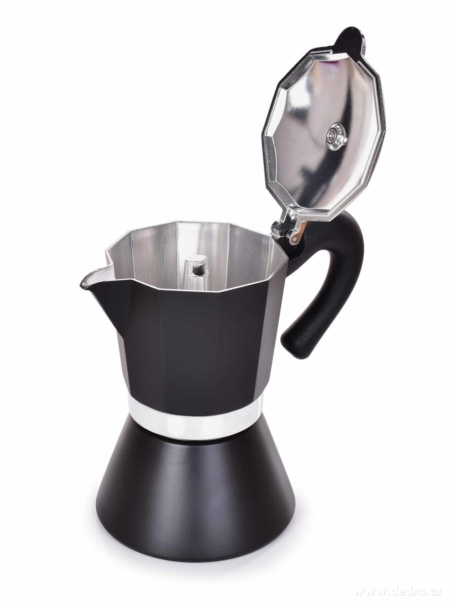 MOKA ESPRESSO, přetlaková konvice na přípravu kávy 460 ml (9 šálků) – náhled 2 | Grand Móda