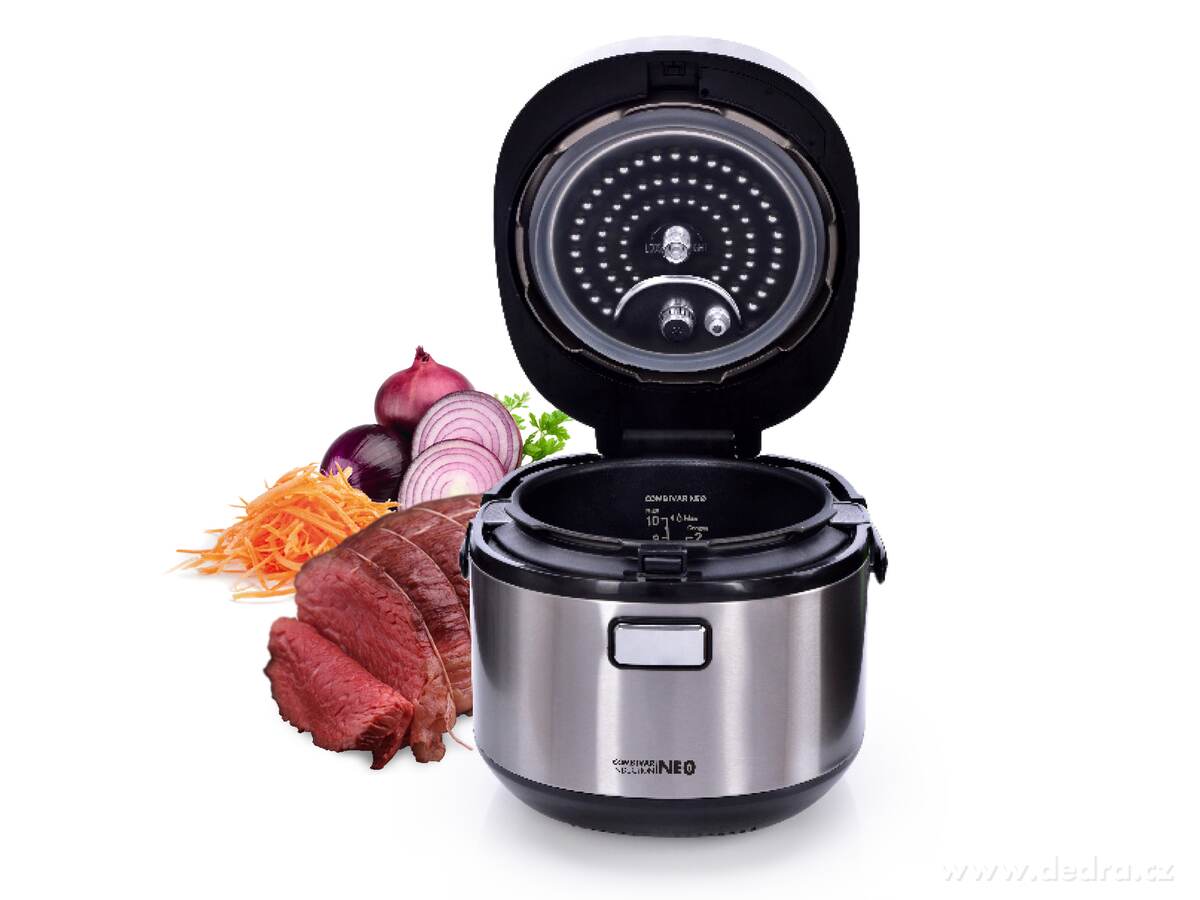 COMBIVAR® NEO, Indukční tlakový hrnec 5 L, 18 programů, smažení, pomalé vaření & BIOPAN® – náhled 3 | Grand Móda