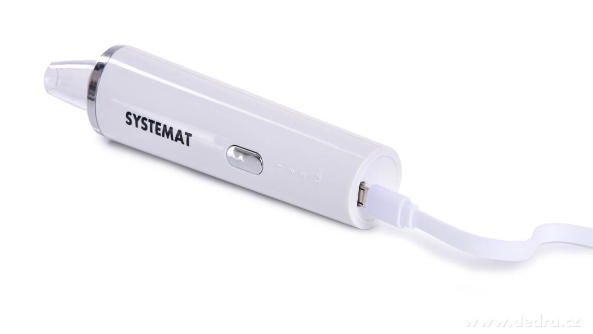 FACE VACUUMIZER, vakuový dobíjecí čistič pleti, 3 úrovně výkonu + 3 nástavce – náhled 6 | Grand Móda